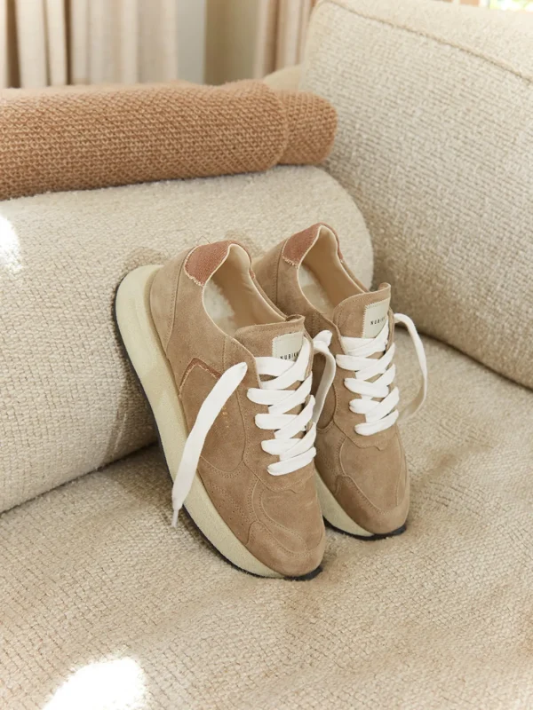 Cheap Rose Nomad Fur Women Sneakers