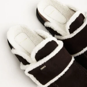 Cheap Teddy Fur Women Slip-On